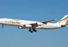 Plus Ultra reanudará sus vuelos entre Madrid y Caracas el 3 de marzo en mitad de la polémica y las investigaciones periodísticas